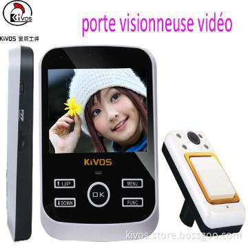 Kivos Intelligent home or hotel calling infrared video door bell